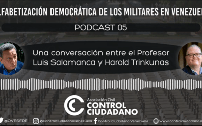 Harold Trinkunas: En Venezuela hay un sistema de control que disuade a los militares con vocación democrática de disentir