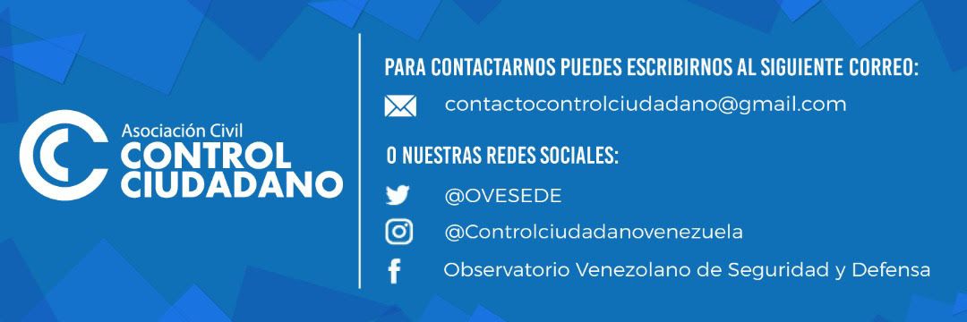 BOLETÍN N° 10. DICIEMBRE 2021 ǁ Control Ciudadano: Un observatorio venezolano de seguridad y defensa