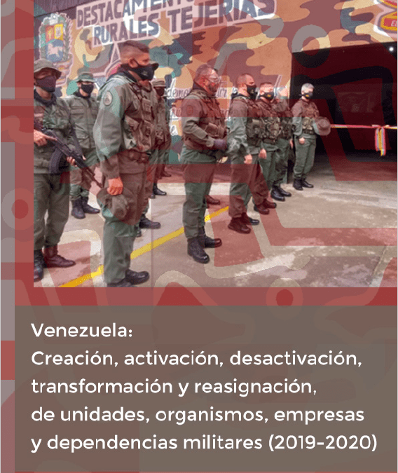 De acuerdo a estudio realizado por Control Ciudadano: FANB expandió unidades militares para reforzar el mantenimiento del orden interno