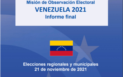 Unión Europea recomendó al Consejo Nacional Electoral establecer procedimientos y responsabilidades claras para la actuación de fuerzas militares en procesos electorales