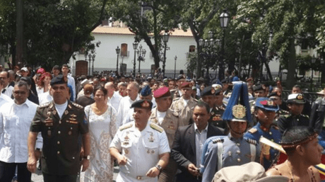 Gobierno y FANB recordaron el traslado de los restos de Simón Bolívar al Panteón Nacional