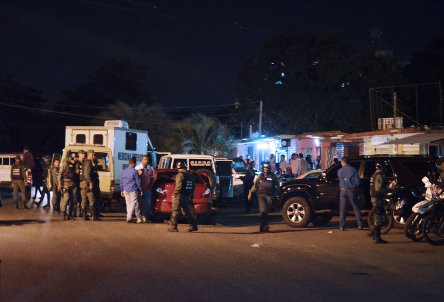 Ultimados cinco sujetos en tiroteo contra la GNB en Bolívar