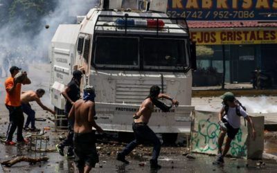 Fuerte represión de GNB y PNB en todos los puntos de protesta #7Jun