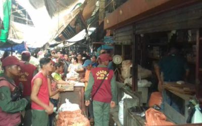 GNB continúa con operativo de vigilancia en el Casco Central en Maracaibo