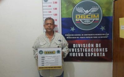 Por presunta “traición a la patria” DGCIM detuvo a exdirector de la Policía de Nueva Esparta