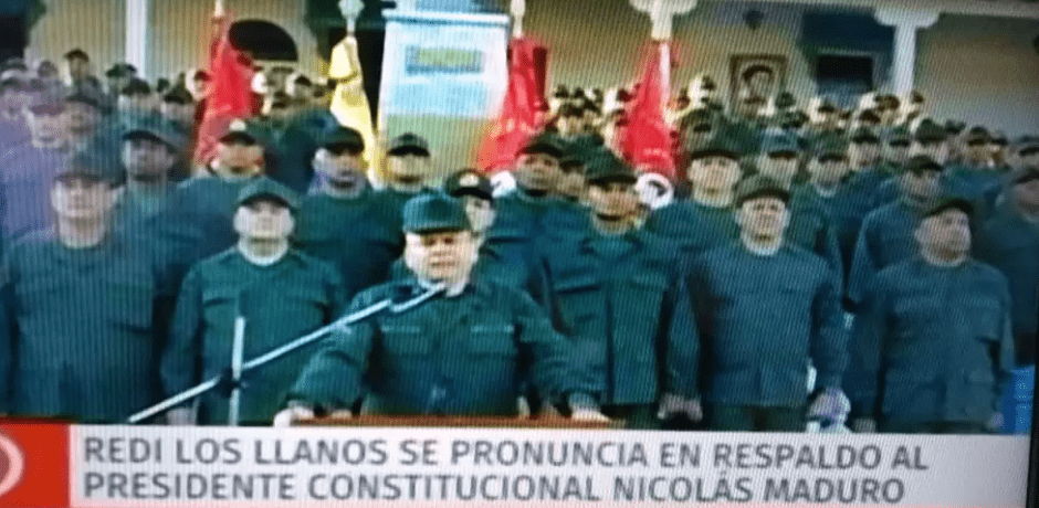 Generales encargados de las Redi y las Zodi ratifican apoyo a Nicolás Maduro