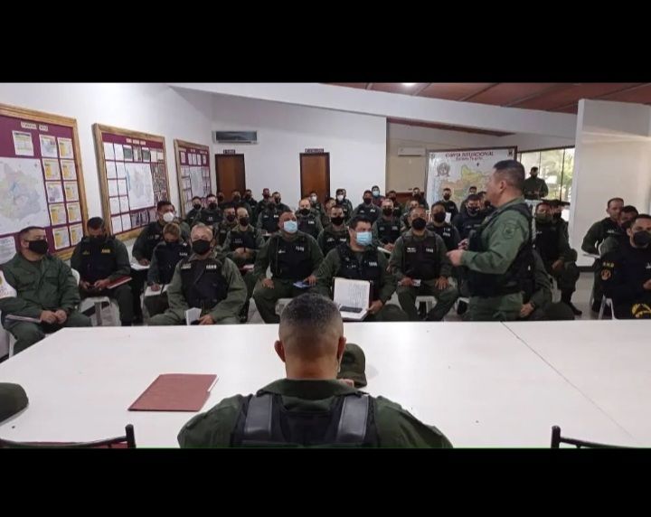 GNB de Trujillo realizó reunión para eliminar bandas criminales en la zona