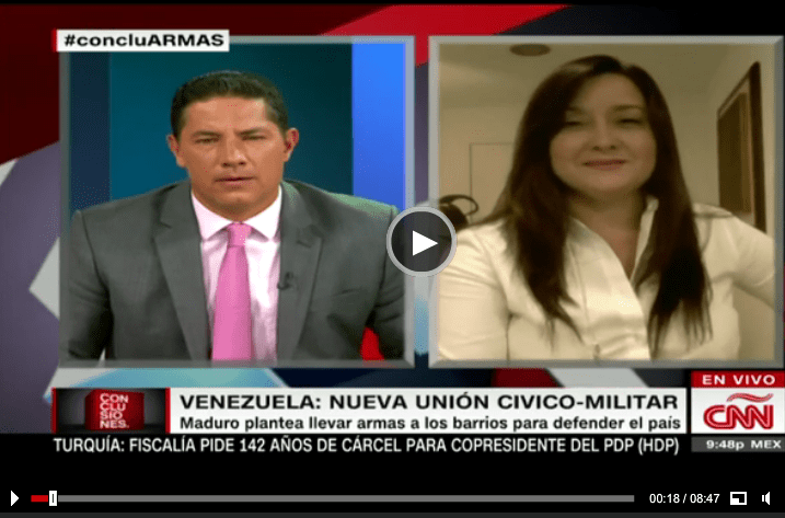 Rocío San Miguel: Muchos abandonan Fuerzas Armadas por desacuerdo con situación de Venezuela
