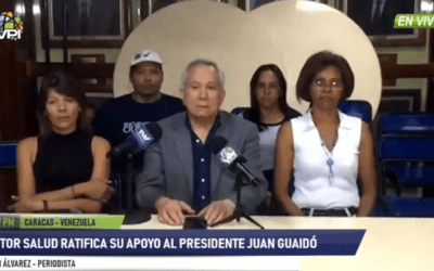 Sector salud respalda a Guaidó y exige la colaboración de la Fanb para la ayuda humanitaria