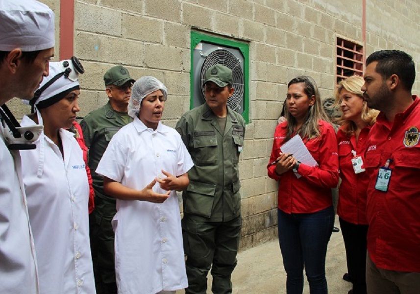 Complejo Industrial Tiuna I recibió visita de inspección a sus procesos de producción