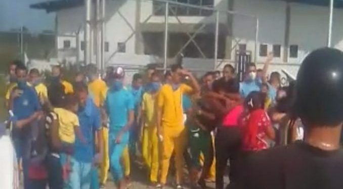 Dejaron en libertad a 70 reclusos de la cárcel de Tocuyito, estado Carabobo