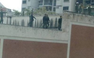 GNB arremetió contra manifestantes desde la azotea de VTV #20Jul