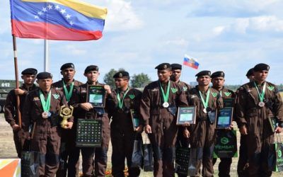 Equipo venezolano REMBAT de la FANB logra 3er lugar en Army Games 2019 en Rusia