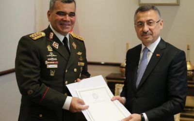 Padrino López entregó carta de salutación dirigida al gobierno y pueblo de Turquía
