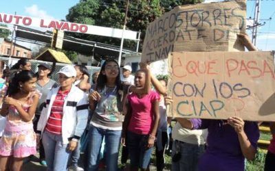 GNB dispersó protesta por comida en Santa Teresa del Tuy