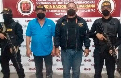 GNB liberó a dos victimas de secuestro en Villa de Cura
