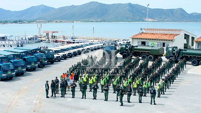 Activan dos mil funcionarios militares y policiales para festividades de la Virgen del Valle