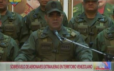 Padrino López denuncia que una aeronave estadounidense violó espacio aéreo durante la Cumbre Mnoal