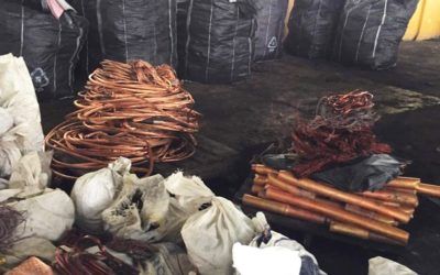 Fueron incautados 52 toneladas de material para la elaboración de plásticos en el estado Carabobo durante operativo militar