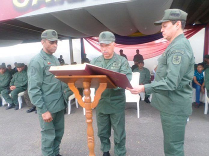 General Lesley Reyez Chirinos es el nuevo comandante de la Zona 41 Carabobo de la GNB