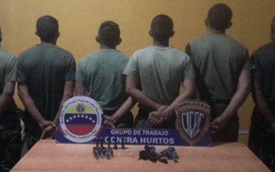 Aprehenden a seis soldados por desvalijar transformador en subestación eléctrica de Maracaibo