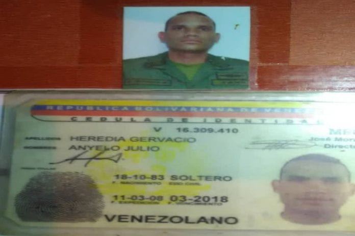 Denuncian que la Dgcim detuvo a familiares del capitán Ányelo Heredia