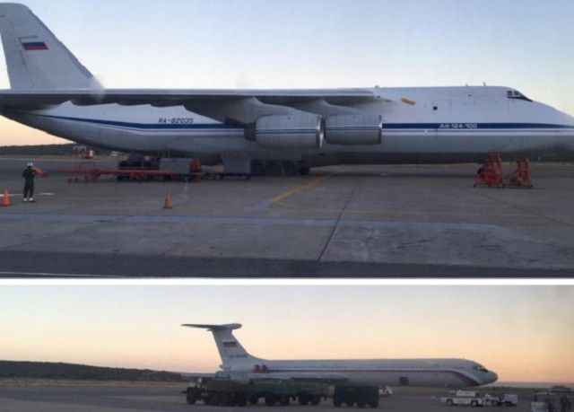 Rocío San Miguel: Arriban al país por Maiquetía dos aeronaves de transporte de la fuerza aérea rusa