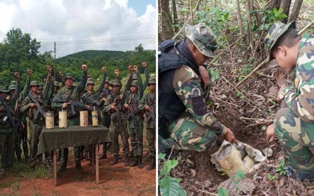 Bolívar: Efectivos de la FANB desactivaron cuatro artefactos explosivos en zona de minería ilegal