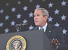 Bush “prudentemente optimista” sobre acuerdo antimisiles con Rusia
