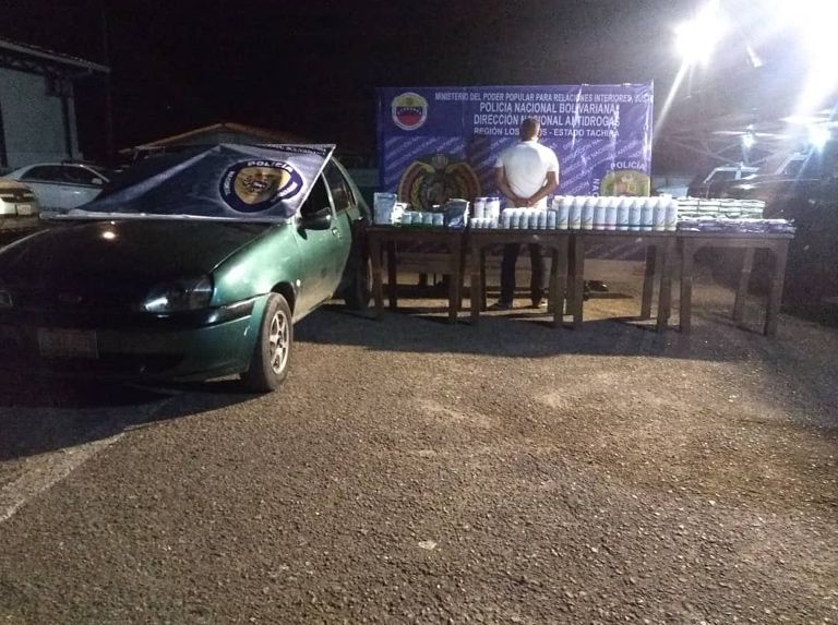 Zulia: Detuvieron a sujeto con 102 litros de cocaína líquida