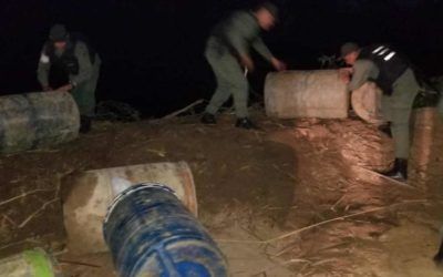 Desmantelado depósito clandestino de combustible en frontera colombo-venezolana