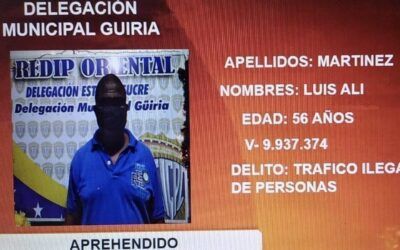Ministerio Público anunció la detención de una persona tras naufragio en Güiria