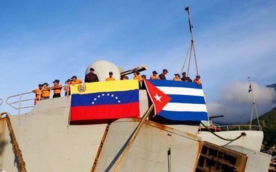 Zarpó embarcación de la Armada venezolana con 600 toneladas de material de construcción y eléctrico hacia Cuba
