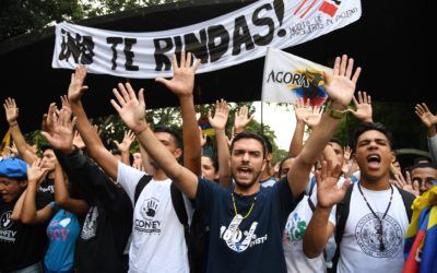 Estudiantes no llegaron a Fuerte Tiuna, pero entregaron un documento a los cadetes #21N