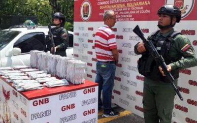 FANB detuvo a hombre con casi 16 kilos de cocaína