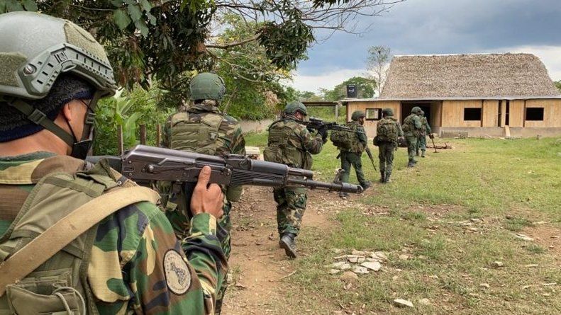 Hernández Lárez denuncia hallazgo de nuevo campamento terrorista narcotraficante colombiano