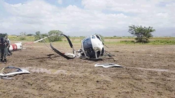 Caída de helicóptero de la FANB dejó tres heridos en Aragua #24Sep