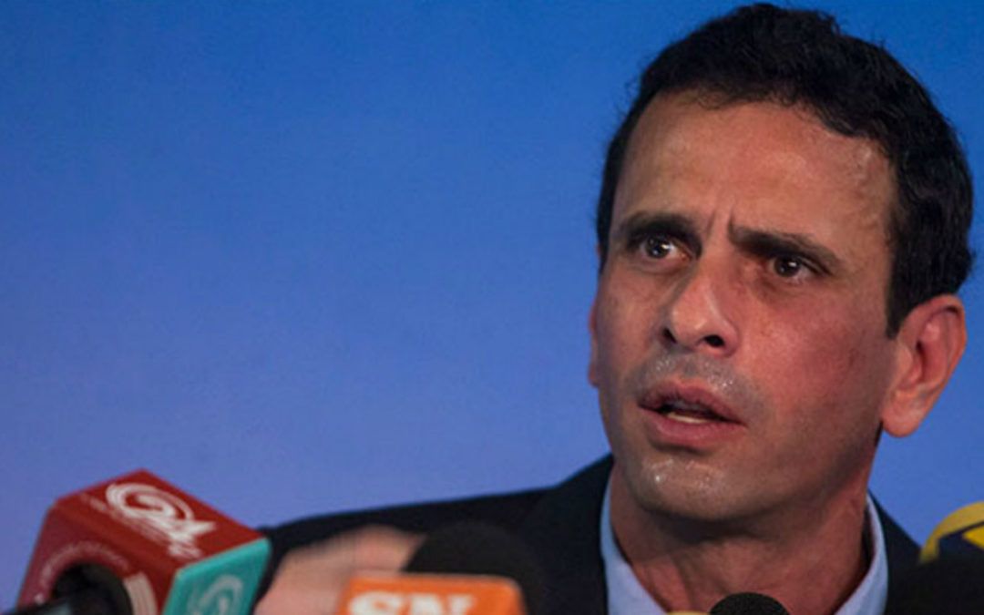 Capriles: Es posible la salida democrática del régimen si la FANB respeta la Constitución