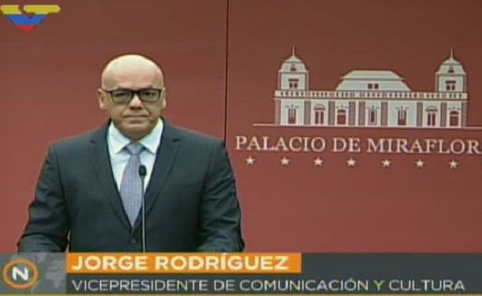 Jorge Rodríguez: Armas robadas por militares son para asesinar a opositores el #23Ene