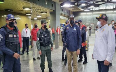 La FANB regresa al metro de Caracas para cumplir funciones de los órganos de seguridad ciudadana