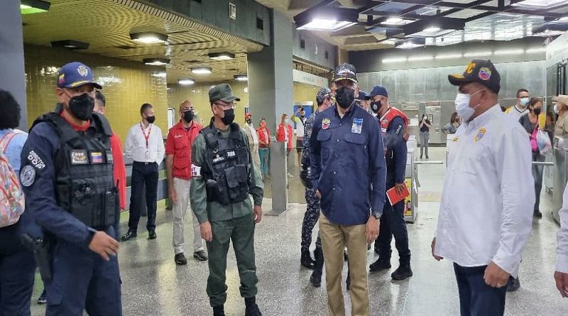 La FANB regresa al metro de Caracas para cumplir funciones de los órganos de seguridad ciudadana