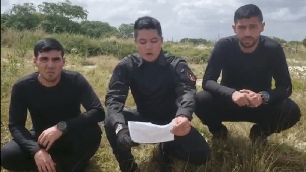 Tres militares sublevados al régimen se adjudican robo de armas en fuerte venezolano #29D