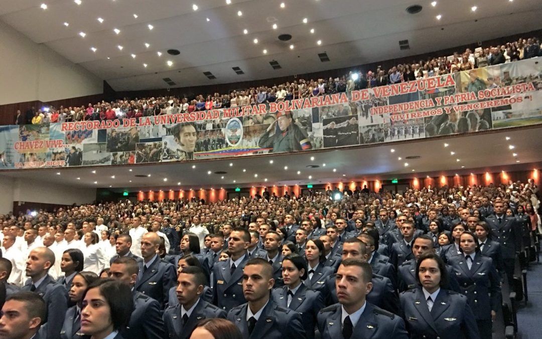 Juramentados 554 oficiales asimilados a la FANB