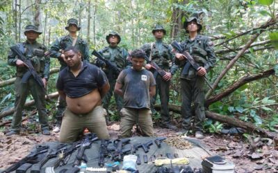FANB captura dos integrantes de “Las 3 R” con arsenal en Bolívar