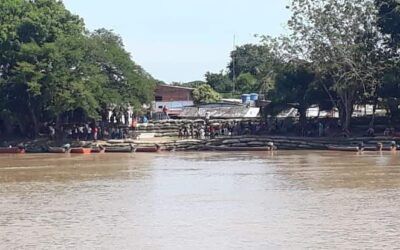 FARC paralizó el viernes pasado tránsito por el río Arauca por conflicto con la GNB