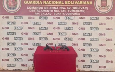 Dos integrantes de la organización delincuencial El Perú fueron abatidos en Bolívar durante un enfrentamiento con efectivos de la GNB, según fuentes militares