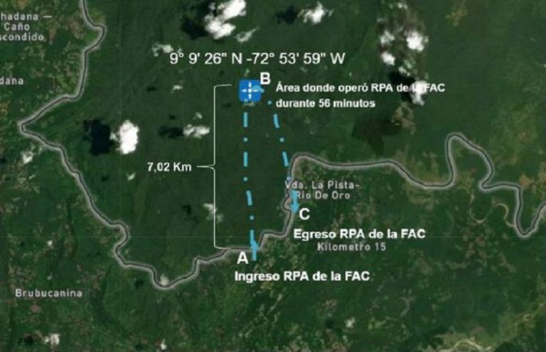 Venezuela reiteró denuncia de que dron colombiano violó su espacio aéreo